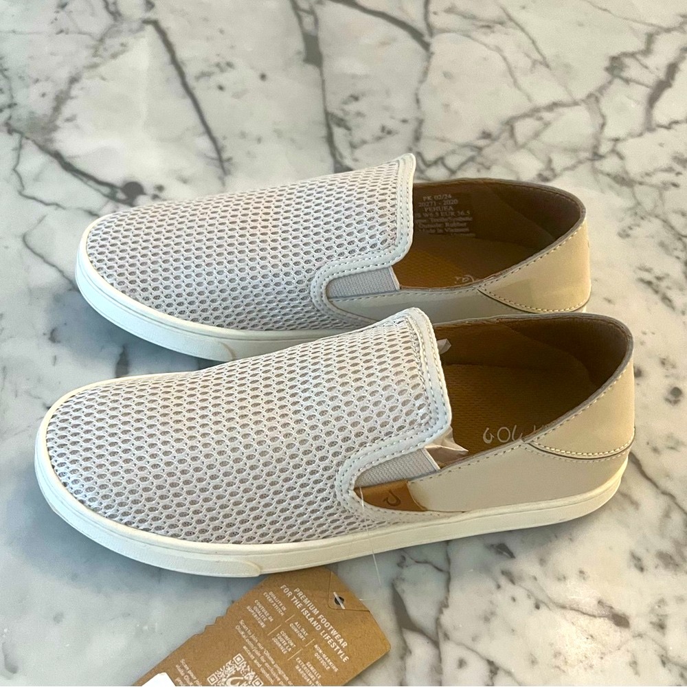 Olukai Pehuea women’s slip on shoe 6.5